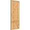 Ekena Millwork Framed Board-n-Batten Shutters w/Z-Bar, Rough Sawn Western Red Cedar, 32 1/4W x 76H, PR RBF06Z32X076RWR - alternate 2